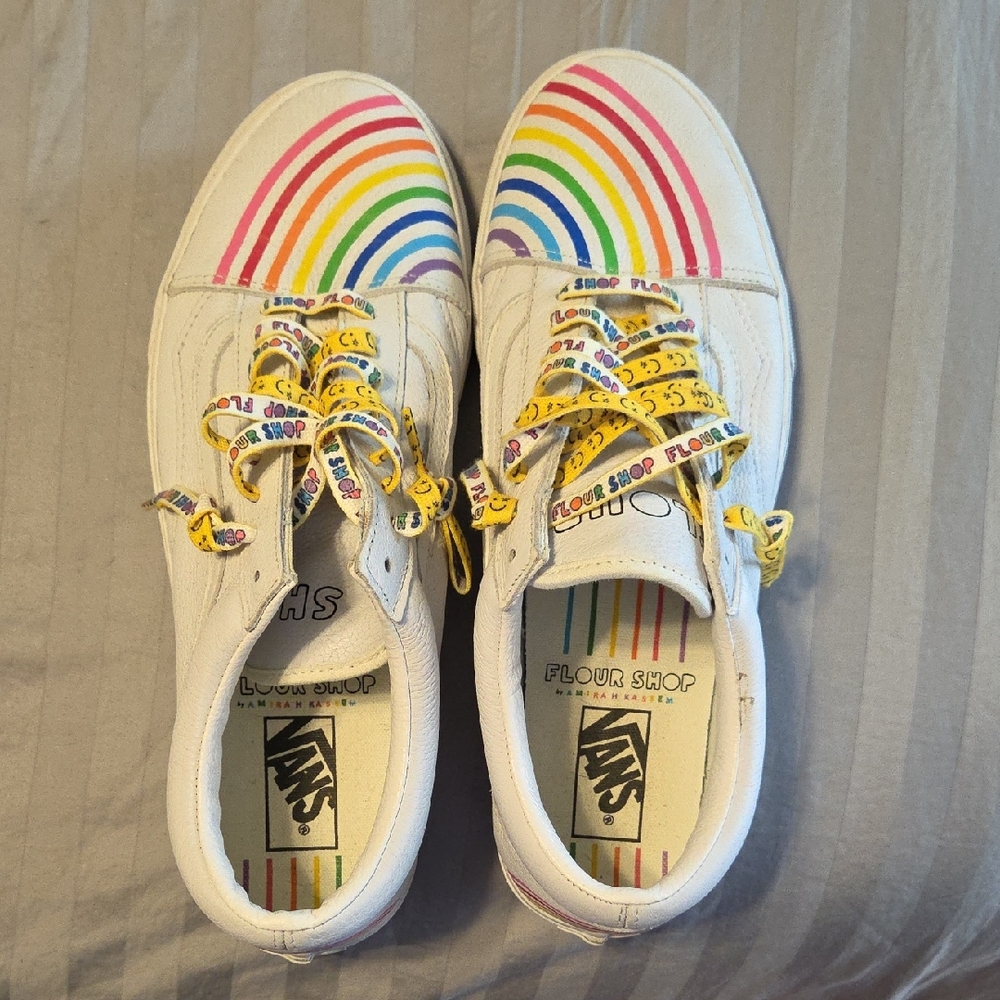 Vans Mens Multicolor Stripe Sneakers